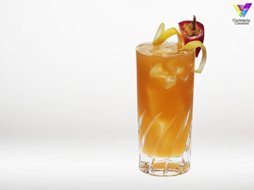 Cocktail Sol de media noche imagen receta Sol de media noche