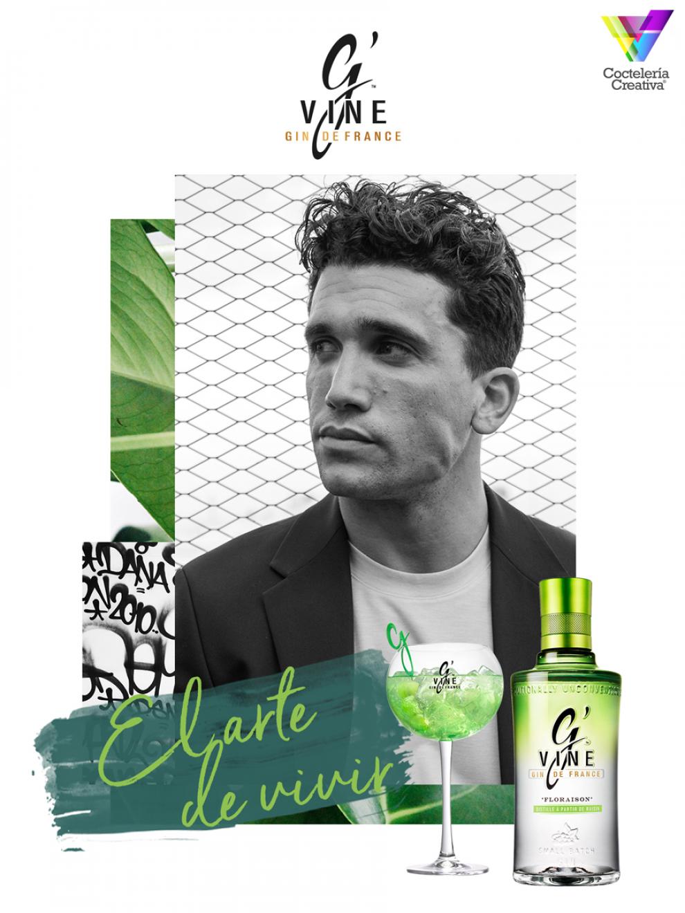 Jaime Lorente y GVine Gin imagen cartel Jaime Lorente y GVine Gin