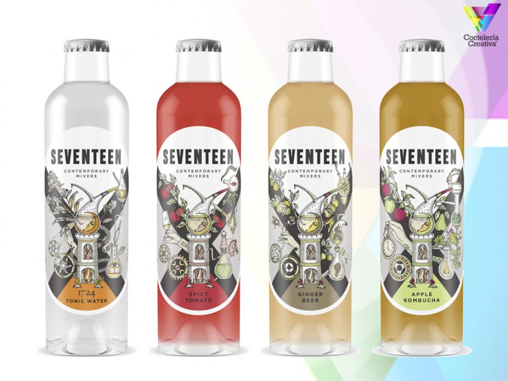 seventeen contemporary mixers imagen de las botellas seventenn contemporary mixers