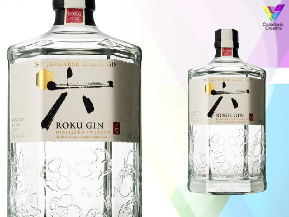 Roku Gin Imagen botella de gin Roku