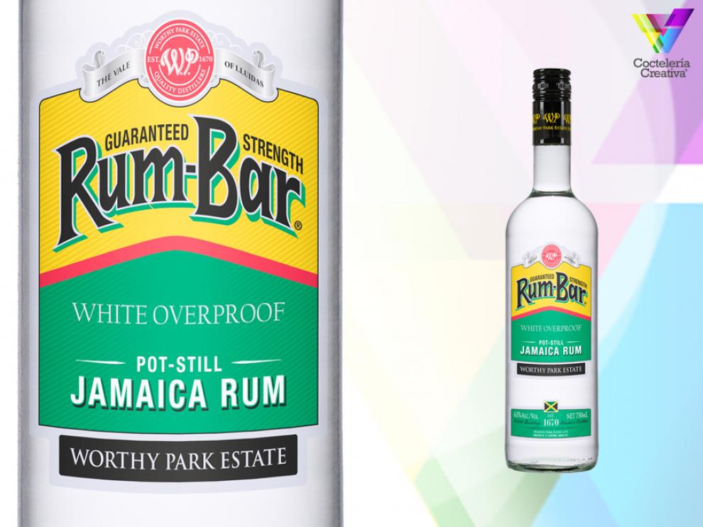 rum-bar overproof ron de jamaica imagen de la botella de Rum-Bar ron overproof de jamaica