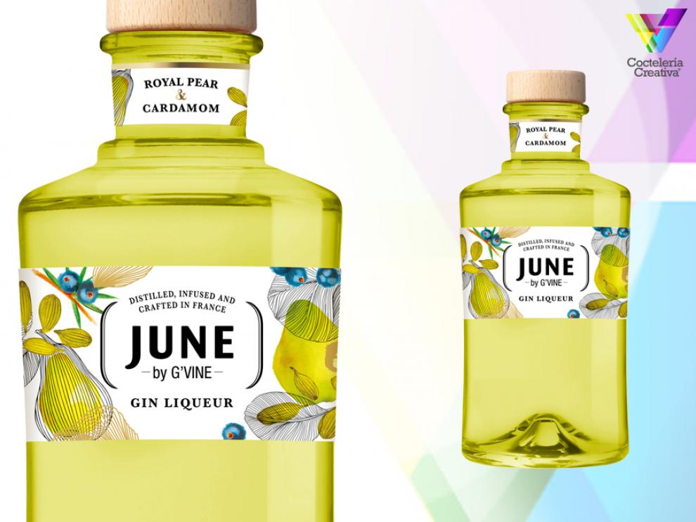 imagen botella June Pera