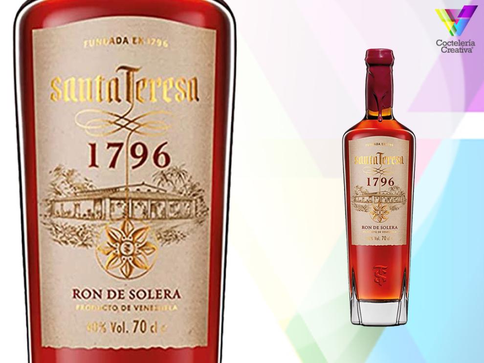 Imagen de la botella de ron Santa Teresa 1796