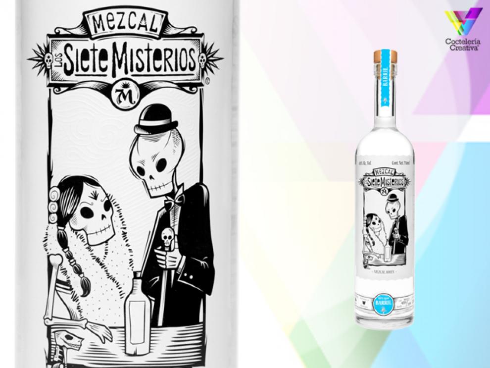 imagen botella Mezcal Los Siete Misterios Barril
